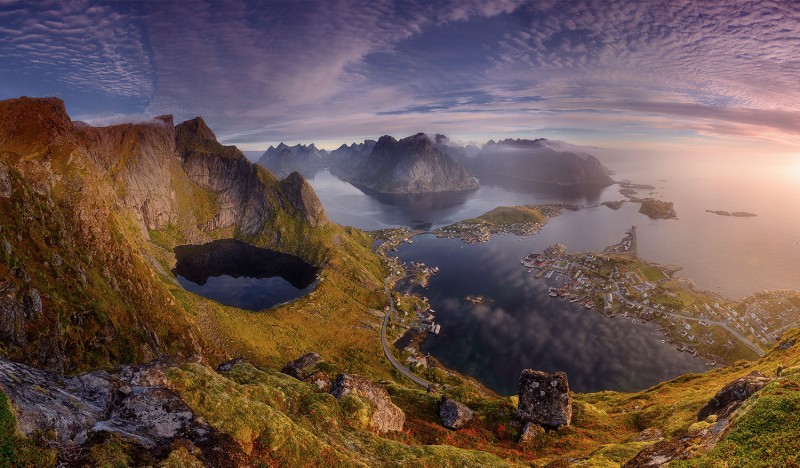 Dawn over Reine - In another world ... - Dmitry Titov.jpg