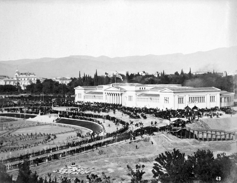 Αδελφοί Ρωμαΐδη, 20 Οκτωβρίου 1888, το Ζάππειον την ημέρα των εγκαινίων του. .jpg